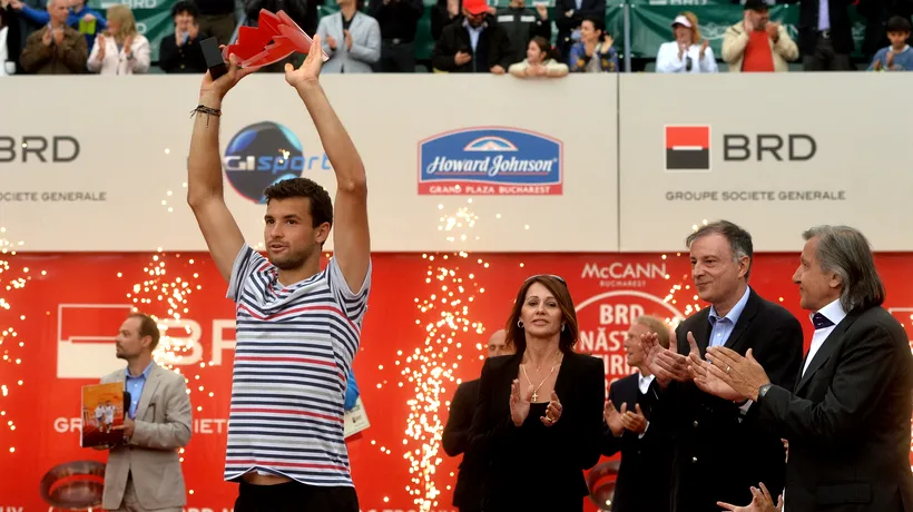 Grigor Dimitrov a câștigat BRD Năstase Țiriac Trophy