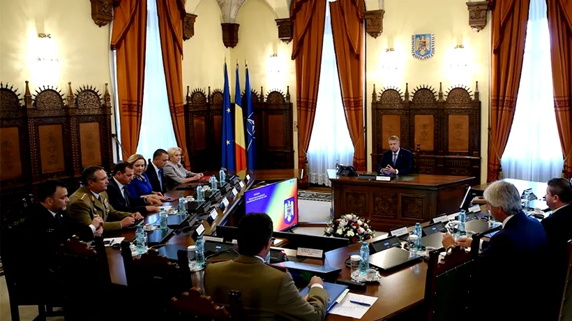 Consiliul Suprem de Apărare a Țării, convocat miercuri de Klaus Iohannis: Numirea unui nou Șef al Armatei, pe ordinea de zi