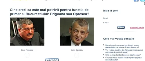 Câștigi un iPhone 4S dacă alegi primarul Bucureștiului pe www.sondaje.ro