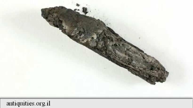 Un text de pe un pergament ars descoperit la Marea Moartă, descifrat după 1.500 de ani