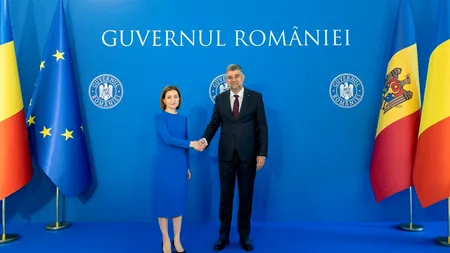 VIDEO | Maia Sandu a sosit la București. Premierul Marcel Ciolacu: România a transferat prima tranșă în valoare de 10 milioane de euro către Moldova