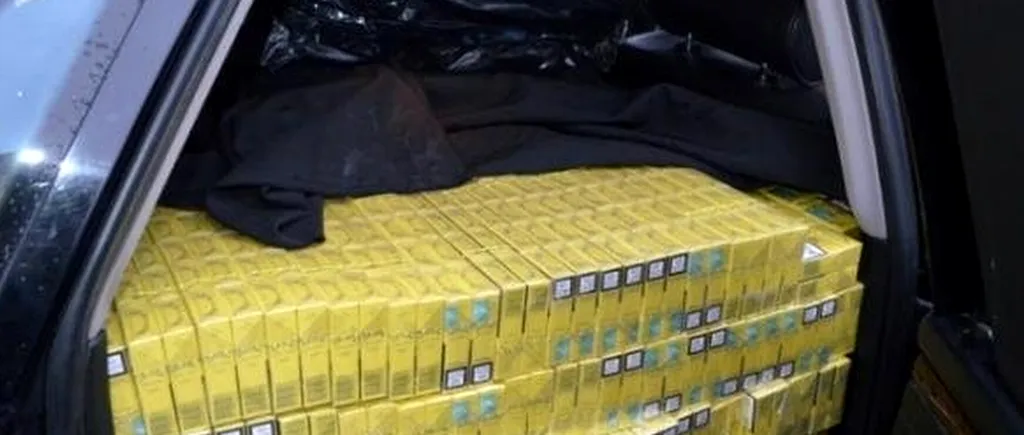 Cum a fost ''prins'' un șofer ucrainean care transporta țigări de contrabandă