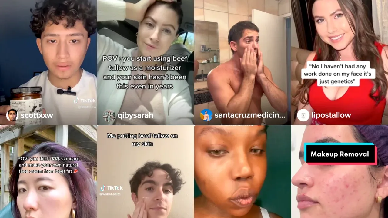 Tratamentele cu seu de vită pentru un ten mai sănătos, noul trend pe TikTok / Medicii dermatologi AVERTIZEAZĂ: „Nu știi ce cumperi”