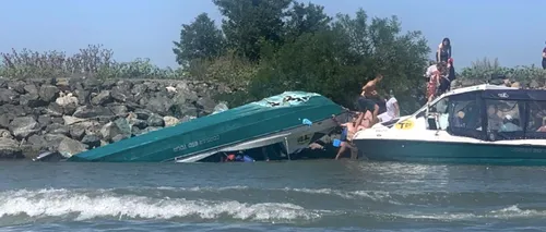 Accident naval în județul Tulcea.  O barcă plină cu pasageri s-a răsturnat în Delta Dunării