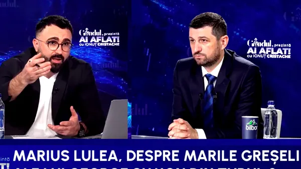 Marius LULEA, despre reducerea numărului de angajați la stat: „În 5 ani vor pleca 250.000 de bugetari”