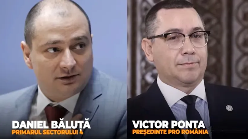 GÂNDUL LIVE. Victor Ponta, președintele PRO România, și Daniel Băluță, primarul sectorului 4, invitații Emmei Zeicescu la ediția de miercuri, ora 11,30