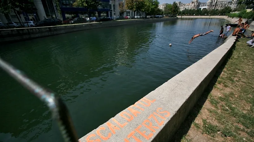Un tânăr s-a înecat în Dâmbovița chiar de ziua lui, după ce a sărit în apă ca să se răcorească