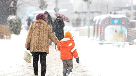 Ciclonul Adel lovește România, anunță meteorologii. Temperaturile scad brusc și vin ninsorile