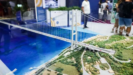 Proiectul podului peste Strâmtoarea MESSINA, aprobat de autoritățile italiene. Lung de aproape patru kilometri, va costa 13 miliarde de euro