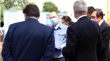 Cum arată șantierul Spitalului de Stomatologie din sectorul 4 / Daniel Băluță: „ Constructorii au încheiat deja structura parterului, iar în zilele ce urmează vor turna stâlpii primului etaj”