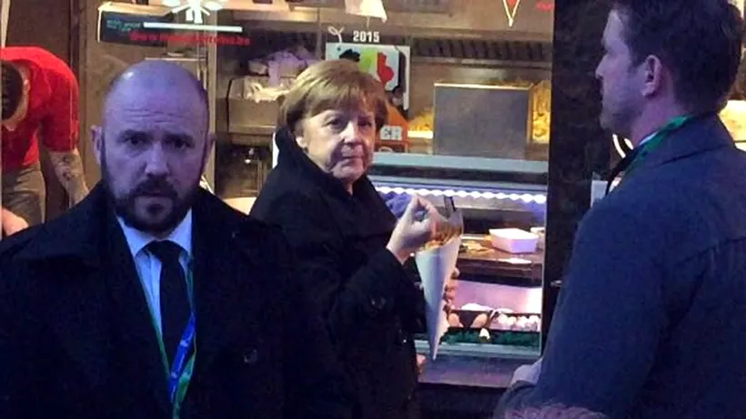 N-a mai așteptat dineul oficial și a mers la un fast-food din Bruxelles. Ce a comandat Angela Merkel de mâncare