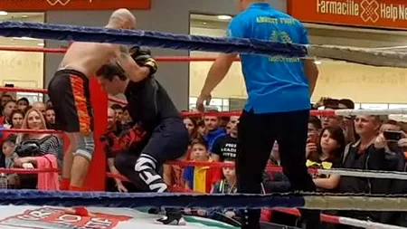 Mircea Badea, BĂTUT într-un mall din Berceni. Motociclistul Tedi l-a făcut K.O. în CINCI SECUNDE