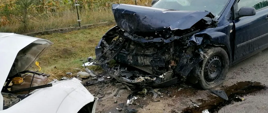 Grav accident la Iași, cu 6 victime și trei mașini implicate!