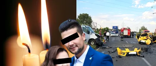 Tragedie cumplită pe „Drumul Morții”. Doi TINERI, proaspăt căsătoriți au pierit într-un accident pe DN2. Impactul înfiorător, filmat de un alt șofer