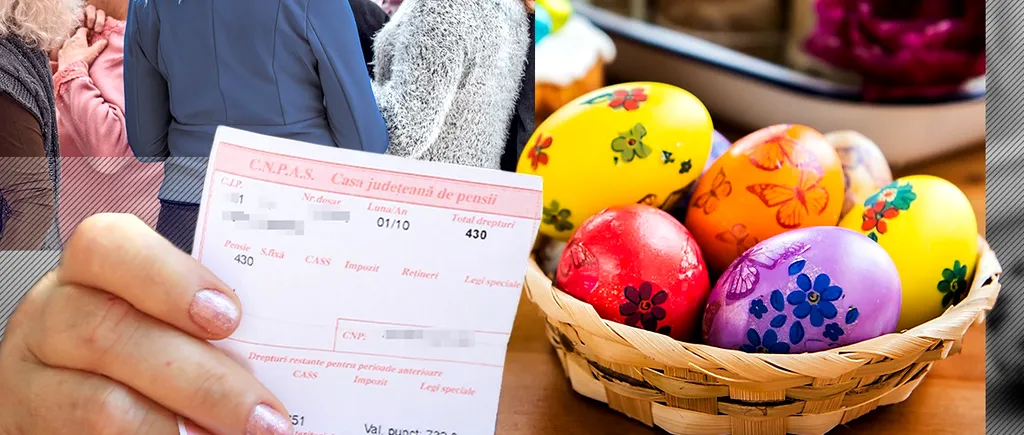 Pensionarii vor primi banii înaintea Paștelui. Poșta Română a început distribuirea în avans a PENSIILOR