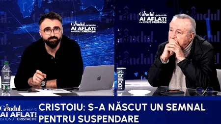 Cristoiu demolează protestatarii Recorder: Nicușor Dan a zis că au ieșit pentru ca o clică să păstreze puterea