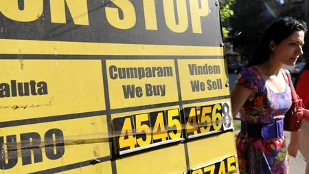 Leul s-a apreciat. Cursul a ajuns la 4,5171 lei/euro