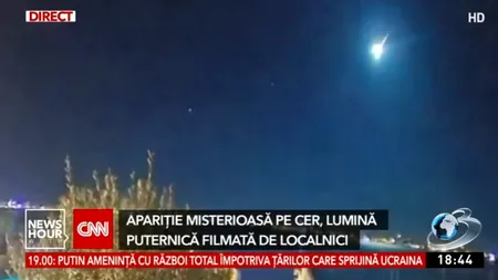 O „STEA căzătoare” de pe cer i-a panicat pe mulți români de la malul mării. Ce spun astronomii