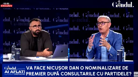De ce noul premier nu poate rezolva criza politică și economică. Bușcu: Hai să-l găsim pe cel de-al cărui nume vom lega dezastrul