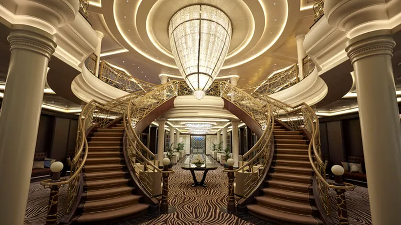 Cum arată cel mai luxos vas de croazieră din lume. FOTO