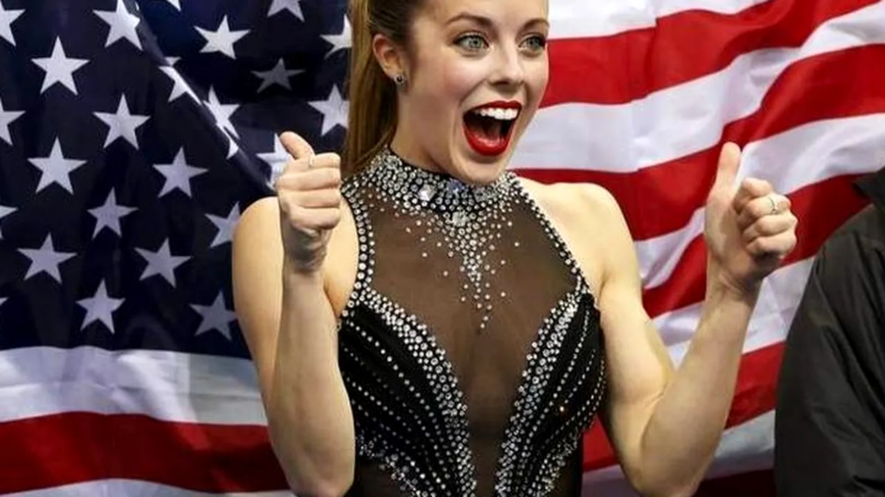 SOCI 2014. IMAGINEA ZILEI. Reacția patinatoarei Ashley Wagner după ce și-a văzut nota primită la Soci