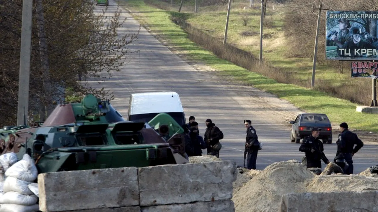 EXPLOZIE la un punct de control proucrainean din Odesa