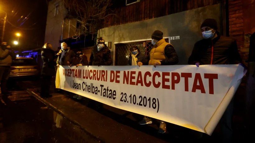 Protest, vineri seară, în fața Spitalului „Matei Balș”. Ce demisii s-au cerut, după incendiul care a ucis cinci pacienți