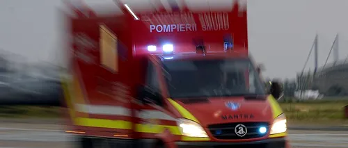 Accident grav pe E581. Cinci persoane, printre care un pompier și un bebeluș, au fost rănite