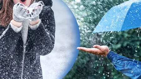 Cât durează episodul de ploaie și când se întorc zăpezile. ANM, noi informații pentru Gândul: „În vigoare este un cod portocaliu”