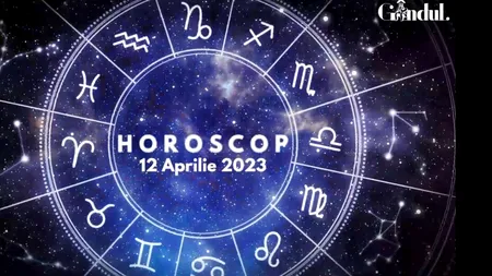 VIDEO | Horoscop miercuri, 12 aprilie 2023. Ziua favorizează proiectele creative, educaționale dar și prezentarea sau mediatizarea unor idei