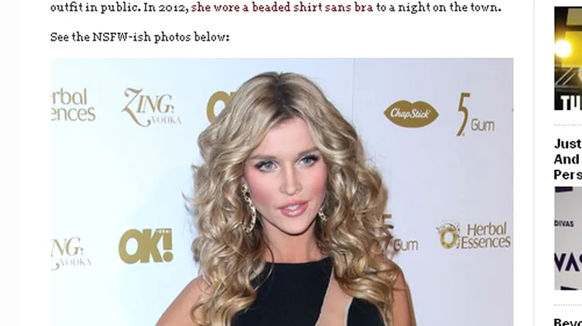 FOTO. Cum a reușit modelul Joanna Krupa să fure toate privirile cu ținuta sa