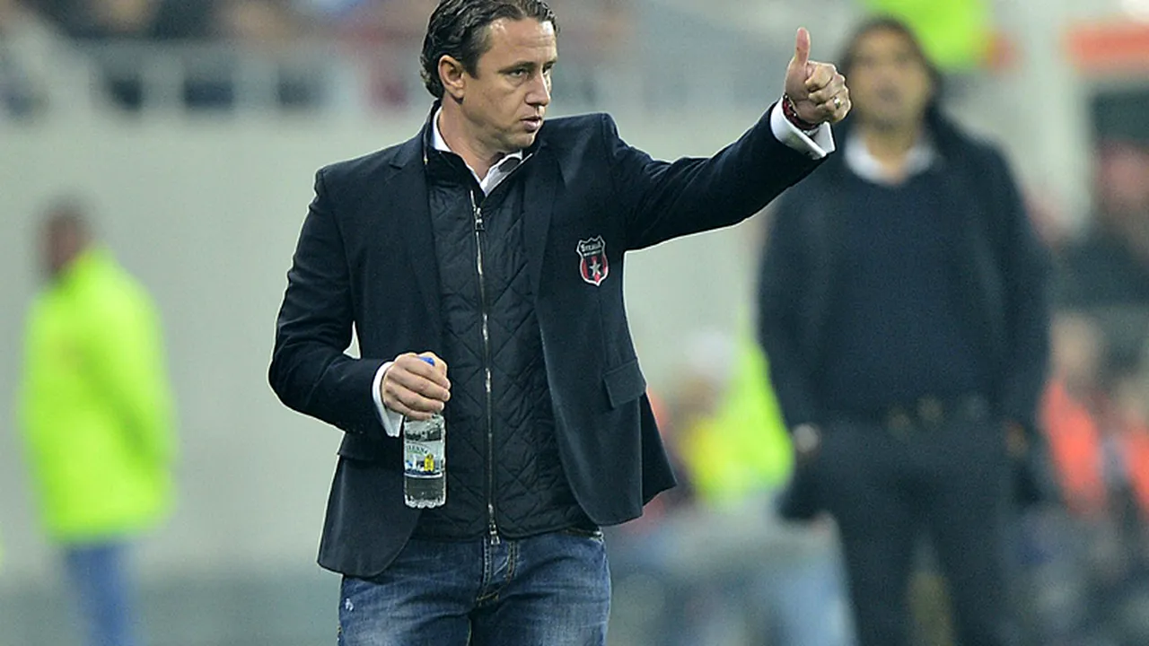 STEAUA - DINAMO. Reghecampf: Nu cred că merita să câștige meciul o echipă care s-a apărat 90 de minute