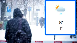 Meteorologii Accuweather au modificat prognoza. Care este ultima zi în care ninge primăvara asta, în România