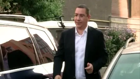 Victor Ponta, la poliție și la ICCJ, vineri dimineață
