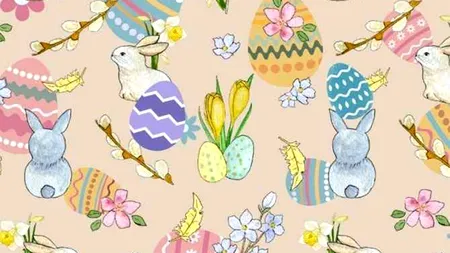 Iluzie optică virală de Paște | Găsiți un inel, ascuns printre ouă și iepurași