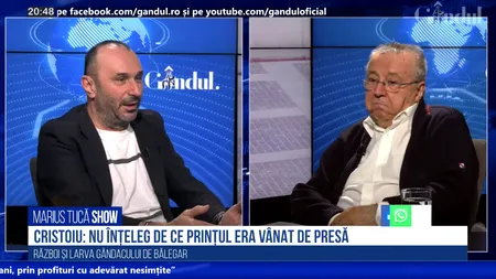 VIDEO | Ion Cristoiu: „Nu înțeleg de ce prințul Harry era vânat de presă”