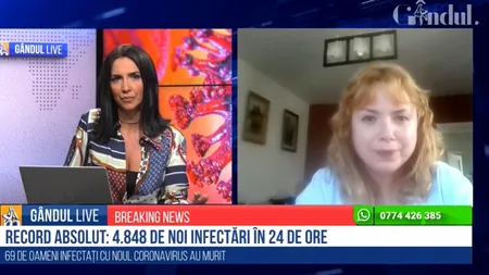 Anca Paliu Dragu, la GÂNDUL LIVE: Măsurile proaste se răzbună pe noi. / Creșterea prețurilor și presiunea pe curs vor continua, fără discuție