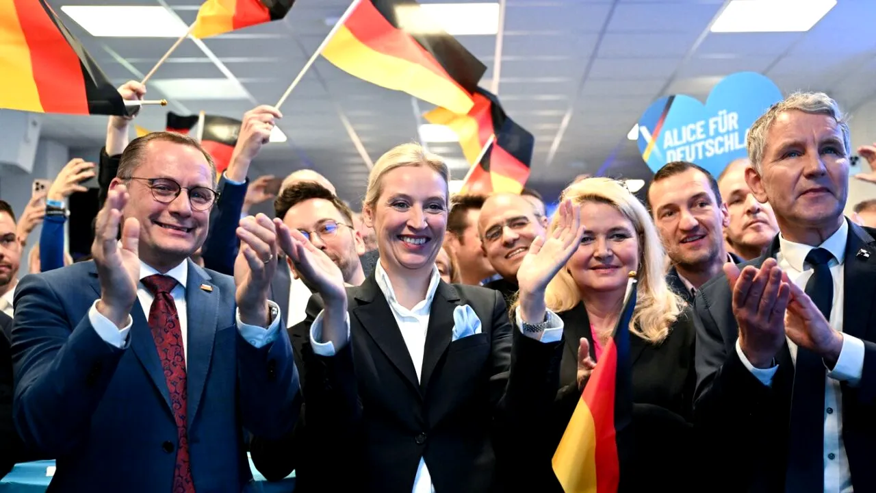 Alice Weidel, lidera partidului naționalist AfD, salută scorul istoric obținut la alegeri și dorește colaboare cu CDU/CSU:  Mâna noastră este întinsă