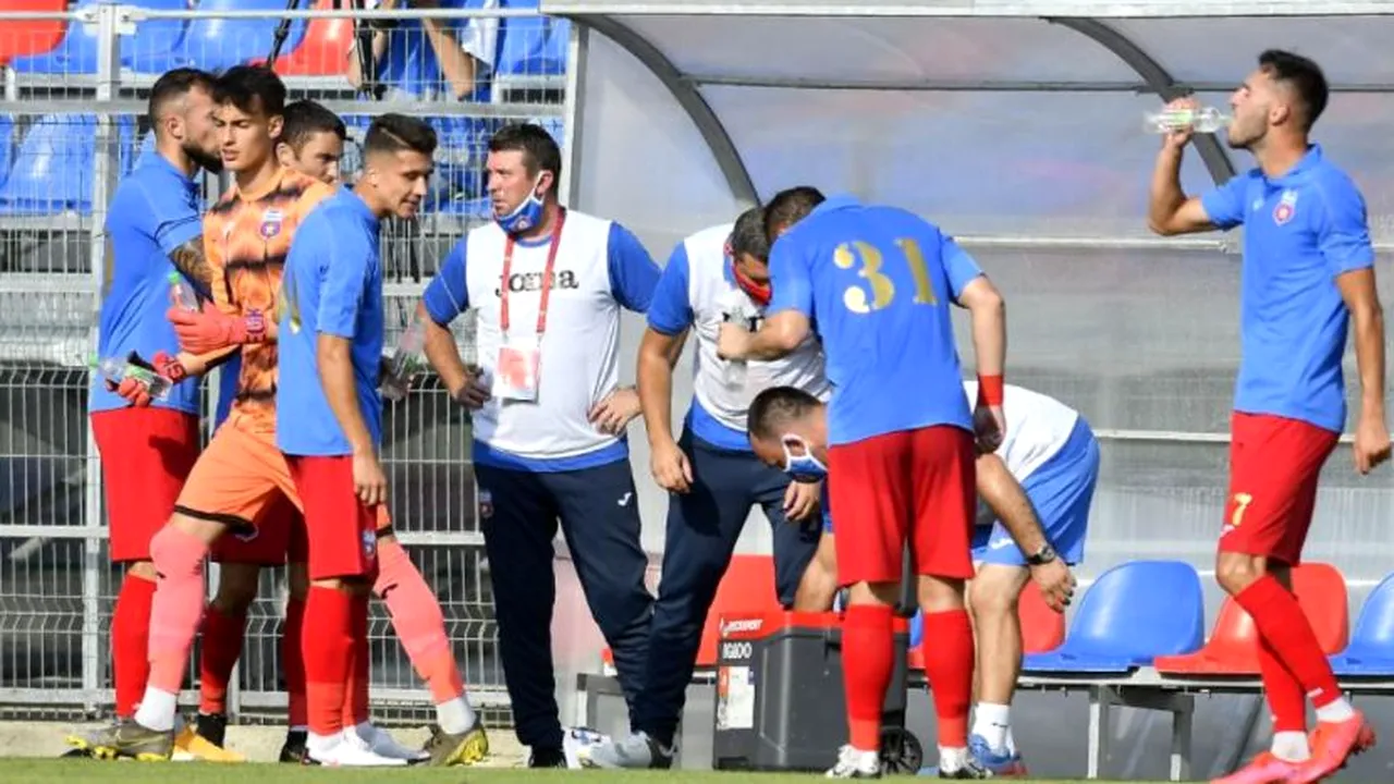 Focar de coronavirus la CSA Steaua. Câte persoane au fost depistate pozitiv. Comunicatul oficial al clubului roș-albastru