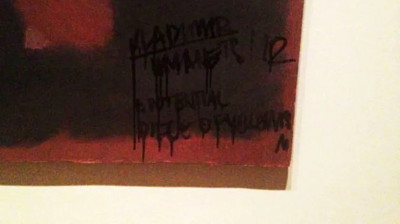 Un suspect a fost reținut în cazul vandalizării tabloului de Rothko, la Tate Modern din Londra