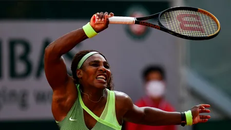 Serena Williams a fost eliminată de la Roland Garros