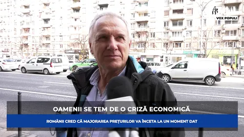 GÂNDUL VOX POPULI. Ce părere au românii despre creșterea cursului valutar? | VIDEO