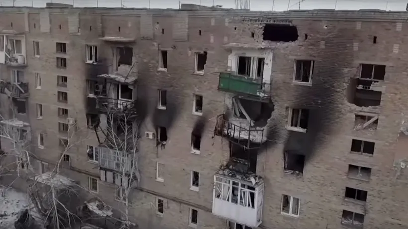 8 ȘTIRI DE LA ORA 8. Cum arată primul oraș din Ucraina complet distrus de armata rusă. Volnovakha este acum o ruină (VIDEO)