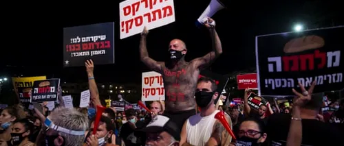 Poliția israeliană s-a confruntat cu protestatarii anti-Netanyahu