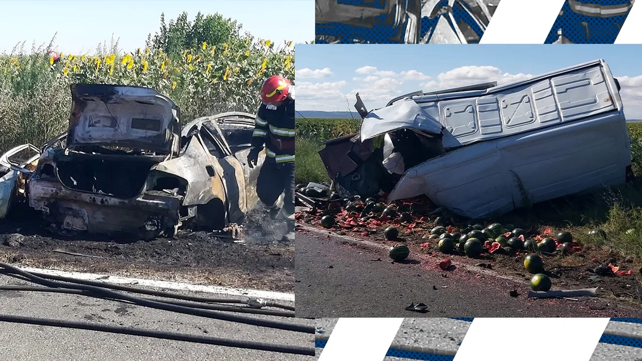 Doi oameni au murit în urma unui teribil ACCIDENT, în Teleorman