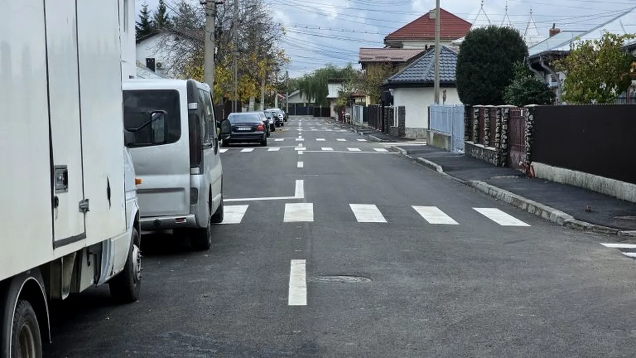 Orașul din România invadat de zebre. 11 treceri de pietoni trasate pe 260 de metri