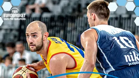 Eșec dureros cu Slovacia la BASCHET masculin după ce am condus pe final de meci la Pitești! Ce urmează pentru 