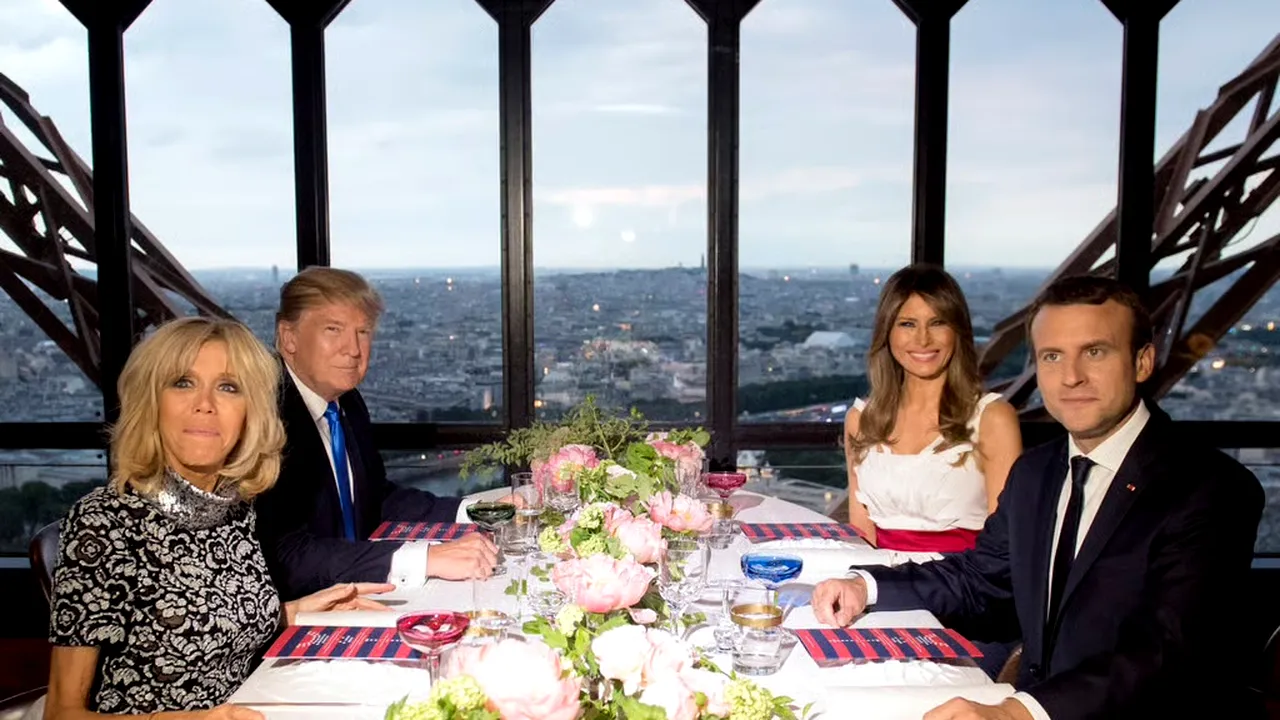 Macron vrea să îl impresioneze pe Trump înaintea summitului G7: Cină la Versailles sau o partidă de golf