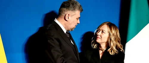 MESAJUL premierului Giorgia Meloni după întâlnirea cu Marcel Ciolacu: Italia și România sunt unite de relații foarte puternice