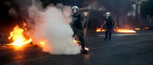 TENSIUNI. Violențe la Atena după ce Parlamentul a modificat legislația privind protestele